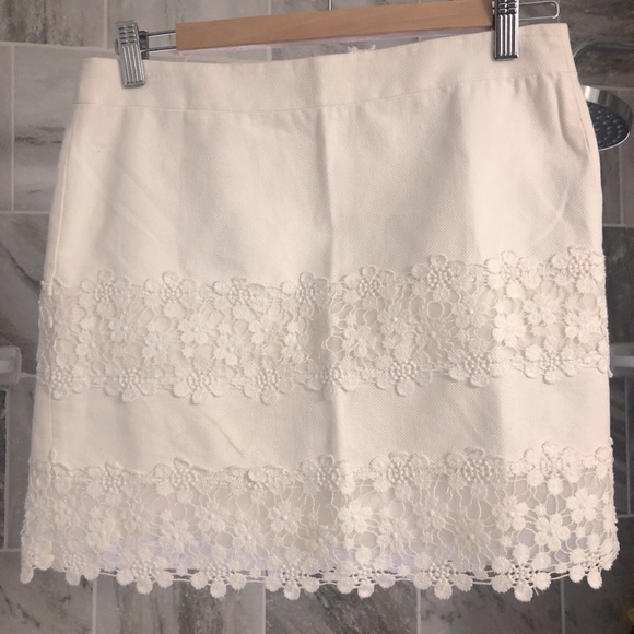 J. Crew Floral Skirt - Picture 2 of 3